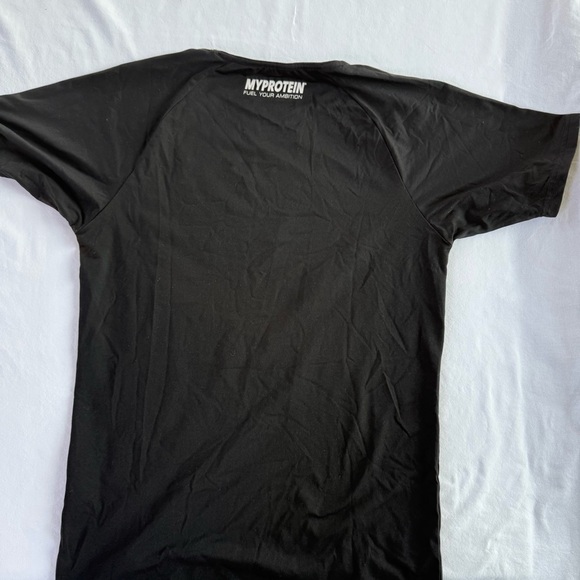 My Protein Black Short Sleeve Crew Neck Tee Size Small - Picture 8 of 8